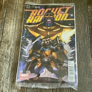 Marvel Now! Rocket Raccoon Variant Edition 01 Loot Crate Exclusive